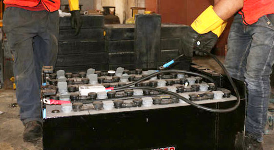 Forklift and Stacker Batteries Service
